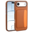 Apple iPhone 17 Air Uyumlu Kılıf Kartlıklı Zore X-Kart Silikon Kapak - 1