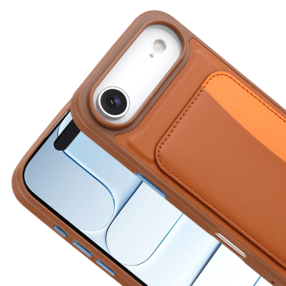 Apple iPhone 17 Air Uyumlu Kılıf Kartlıklı Zore X-Kart Silikon Kapak - 4