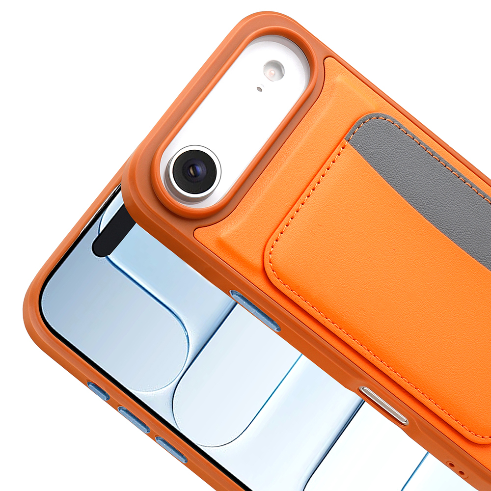 Apple iPhone 17 Air Uyumlu Kılıf Kartlıklı Zore X-Kart Silikon Kapak - 5