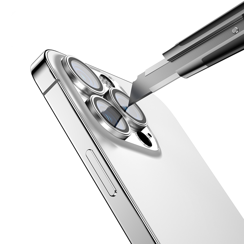 Apple iPhone 16 Pro Uyumlu Zore Mikro Kamera Lens Koruyucu - 1