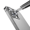 Apple iPhone 16 Pro Uyumlu Zore Mikro Kamera Lens Koruyucu - 3