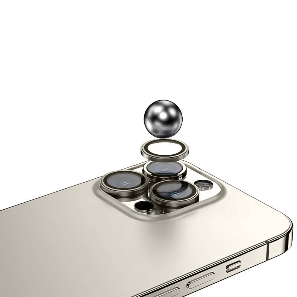 Apple iPhone 16 Pro Uyumlu Zore Mikro Kamera Lens Koruyucu - 8