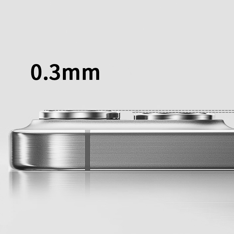 Apple iPhone 16 Pro Uyumlu Zore Mikro Kamera Lens Koruyucu - 14
