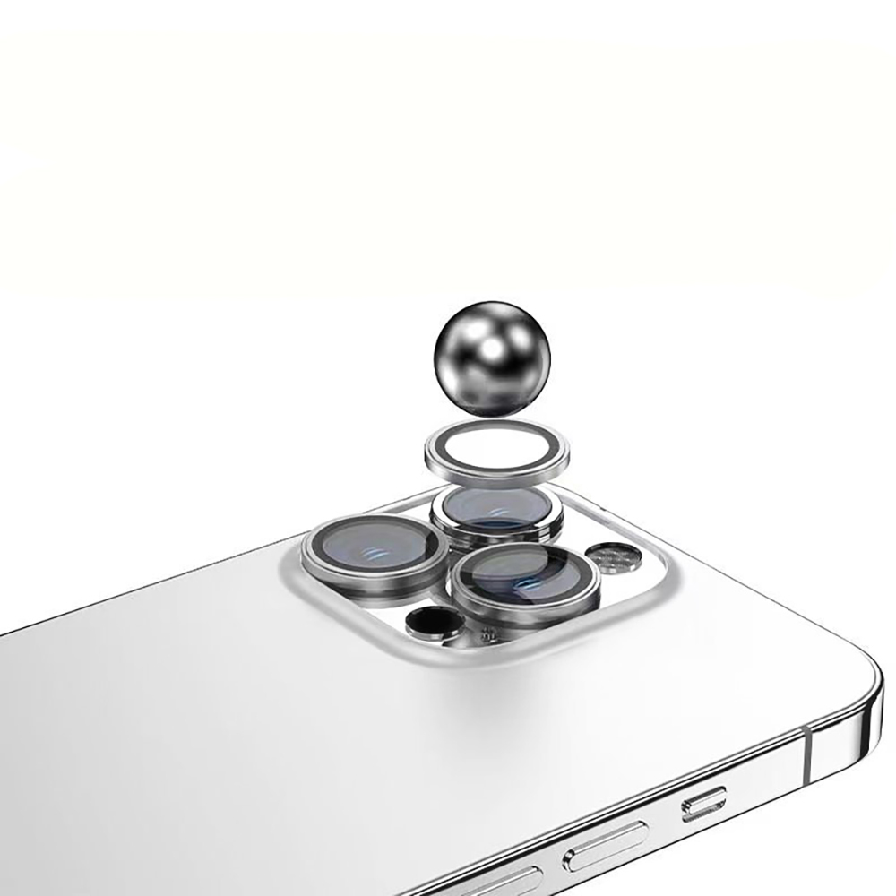 Apple iPhone 15 Pro Uyumlu Zore Mikro Kamera Lens Koruyucu - 8