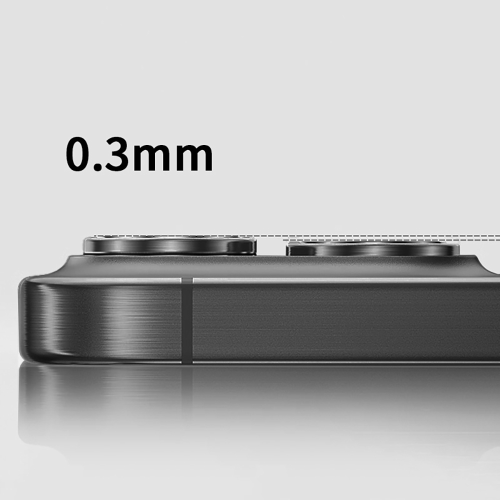 Apple iPhone 15 Pro Uyumlu Zore Mikro Kamera Lens Koruyucu - 13