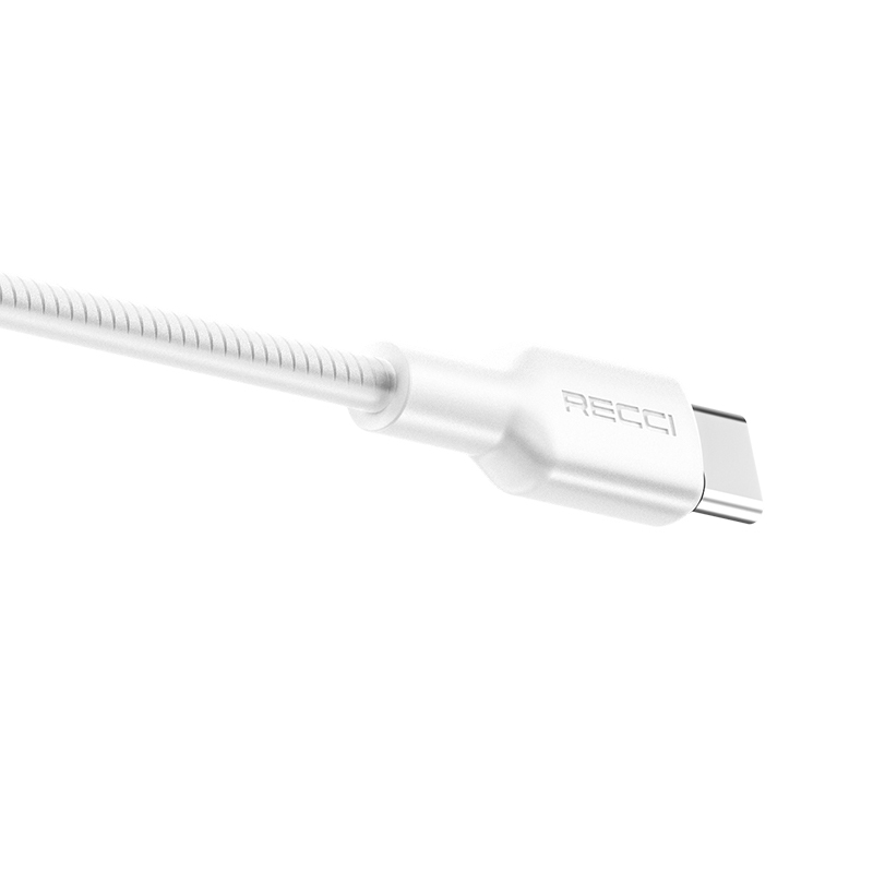 Recci RS56CC Type-C to Type-C PD Hızlı Şarj Özellikli Data ve Şarj Kablosu 100W 1.2M - 2