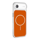 Apple iPhone 17 Air Uyumlu Kılıf M-Safe Şarj Özellikli Metal Buton Tasarımlı Zore İkonik Sert Silikon Kapak - 1