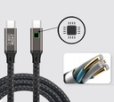 Qgeem QG02 Type-C to Type-C PD3.1 Data Kablosu 240W 480Mbps 3 Metre - 5