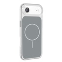 Apple iPhone 17 Air Uyumlu Kılıf M-Safe Şarj Özellikli Metal Buton Tasarımlı Zore İkonik Sert Silikon Kapak - 2