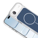 Apple iPhone 17 Air Uyumlu Kılıf M-Safe Şarj Özellikli Metal Buton Tasarımlı Zore İkonik Sert Silikon Kapak - 9