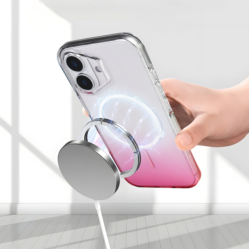 Apple iPhone 16 Uyumlu Kılıf M-Safe Şarj Özellikli Zore Septik Silikon Kapak - 10