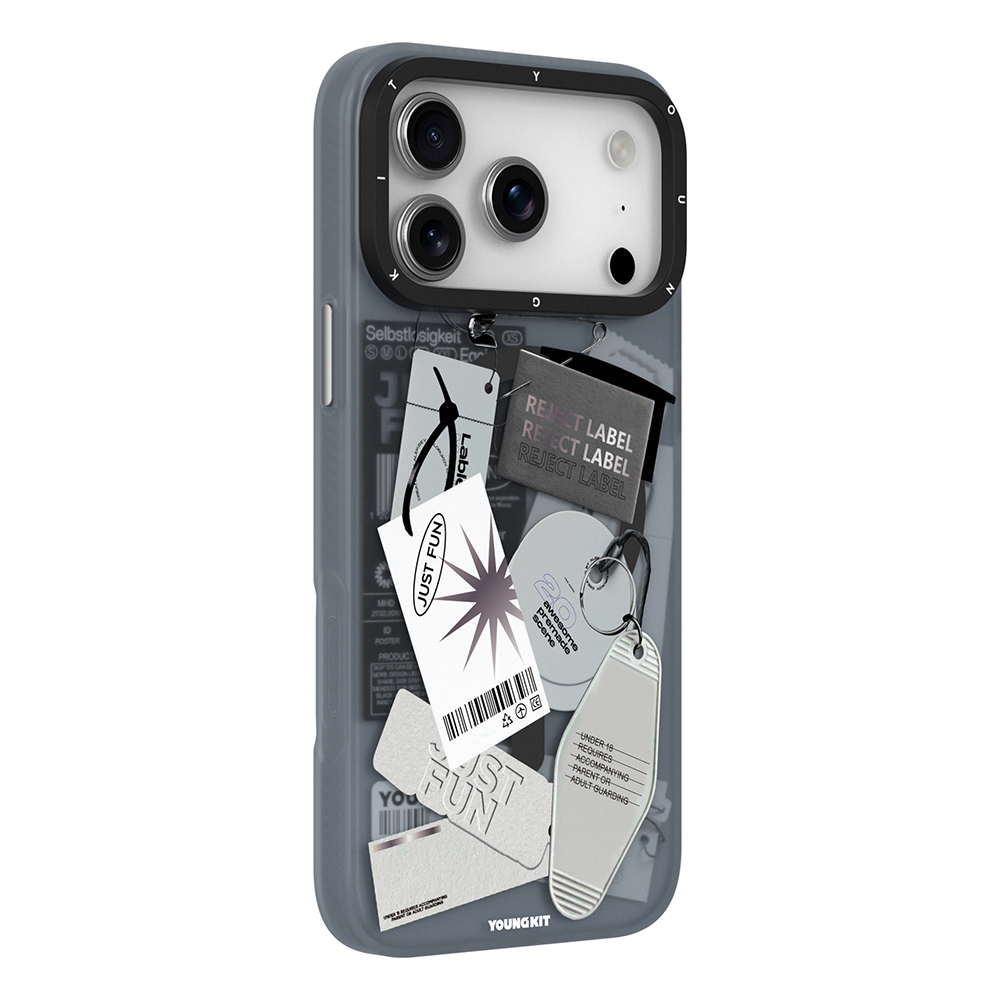 Apple iPhone 17 Pro Uyumlu Kılıf M-Safe Şarj Özellikli Youngkit Different Dimension Serisi Kapak - 2