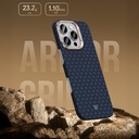 Apple iPhone 16 Pro Uyumlu Kılıf M-Safe Şarj Özellikli Benks ArmorAir ArmorGrid Serisi Kevlar Kapak - 7