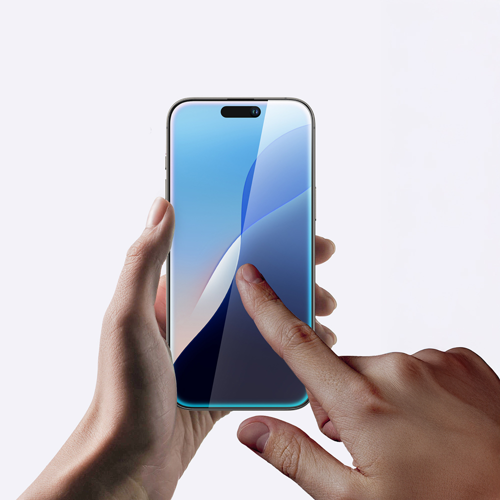 Apple iPhone 16 Pro Max Uyumlu Amazingthing Radix Parmak İzi Bırakmayan Temperli Cam Ekran Koruyucu - 8