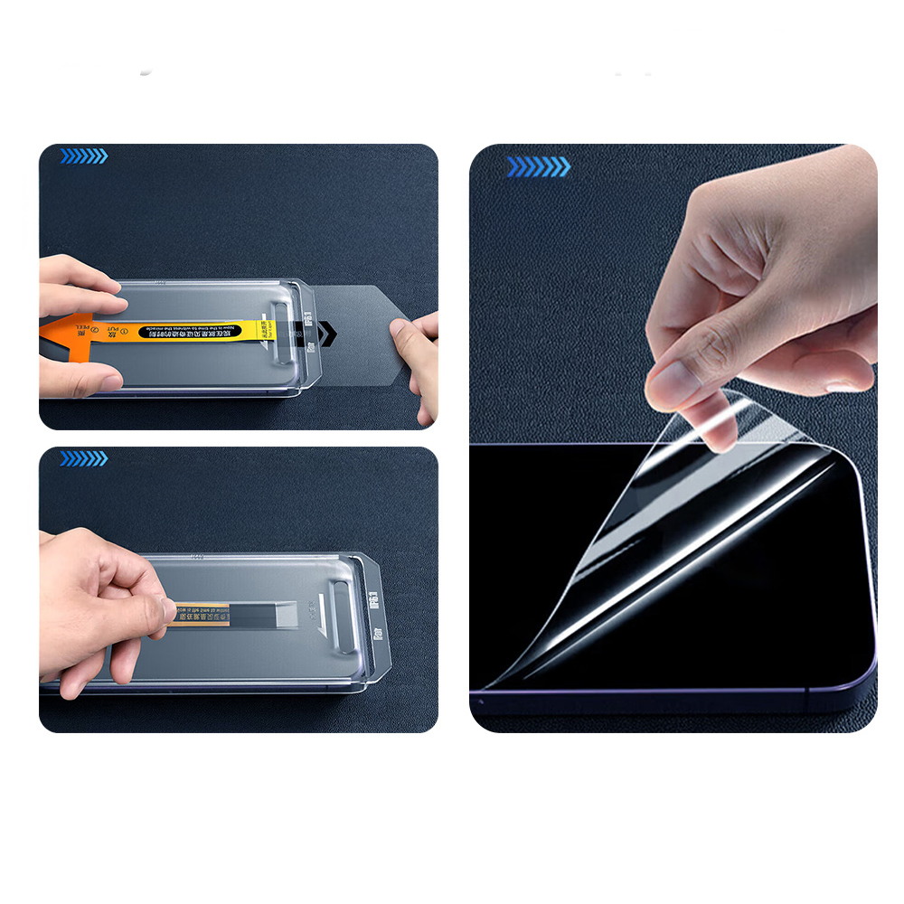 Apple iPhone 17 Uyumlu Zore 2.5D Oliv Privacy Temperli Cam Ekran Koruyucu + Kolay Uygulama Aparatı - 6