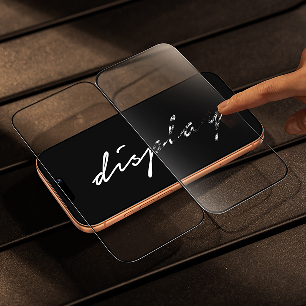 Apple iPhone 17 Pro Max Uyumlu Benks Glass Warrior 2.0 EZFita Safir Cam Ekran Koruyucu + Kolay Uygulama Aparatı - 10