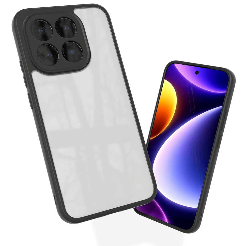 Xiaomi 15 UyumluT Kılıf Kamera Korumalı Şeffaf Arka Yüzey Zore New Roll Kapak - 2