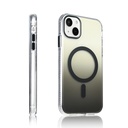 Apple iPhone 15 Uyumlu Kılıf M-safe Şarj Özellikli Transparan Renk Geçişli Zore Toros Kapak - 7