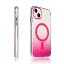 Apple iPhone 15 Uyumlu Kılıf M-safe Şarj Özellikli Transparan Renk Geçişli Zore Toros Kapak - 10