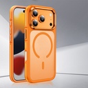 Apple iPhone 17 Pro Max Uyumlu Kılıf M-safe Şarj Özellikli Mat Görünümlü Wlons Vevo Kapak - 4