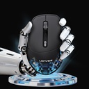 Lenyes WS105 Sessiz Buton Tasarımlı Ergonomik Çift Bluetooth Bağlantılı 2.4G Kablosuz Mouse 1600 DPI - 5