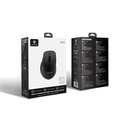 Lenyes WS105 Sessiz Buton Tasarımlı Ergonomik Çift Bluetooth Bağlantılı 2.4G Kablosuz Mouse 1600 DPI - 8