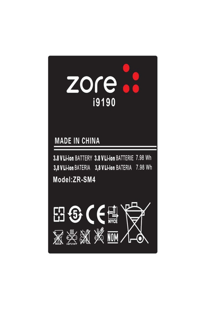 Galaxy S4 Mini Zore Quality Batarya