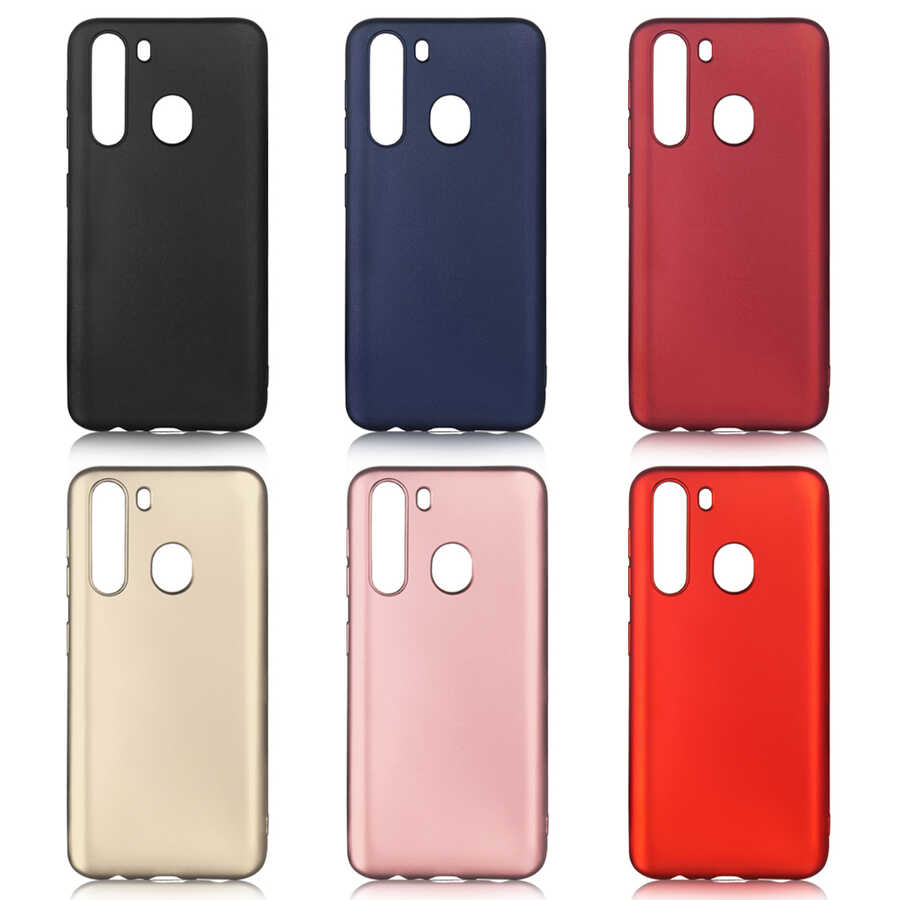 Samsung Galaxy A21 Uyumlu Kılıf Zore Premier Silikon Kapak - 1
