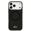 Apple iPhone 17 Pro Max Uyumlu Kılıf Lacoste Orjinal Lisanslı M-safe Şarj Özellikli İkonik Logolu Metal Kamera Çerçeveli Silikon Kapak - 9