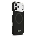 Apple iPhone 17 Pro Max Uyumlu Kılıf Lacoste Orjinal Lisanslı M-safe Şarj Özellikli İkonik Logolu Metal Kamera Çerçeveli Silikon Kapak - 10