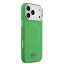 Apple iPhone 17 Pro Max Uyumlu Kılıf Lacoste Orjinal Lisanslı M-safe Şarj Özellikli İkonik Logolu Metal Kamera Çerçeveli Silikon Kapak - 17