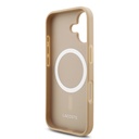 Apple iPhone 17 Uyumlu Kılıf Lacoste Orjinal Lisanslı M-safe Şarj Özellikli PU Pike Desenli Metal Logolu Kartlıklı Kapak - 5