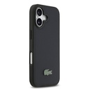 Apple iPhone 17 Uyumlu Kılıf Lacoste Orjinal Lisanslı M-safe Şarj Özellikli PU Pike Desenli Metal Logolu Kartlıklı Kapak - 11