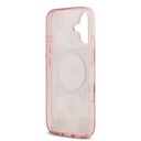 Apple iPhone 17 Uyumlu Kılıf Guess Orjinal Lisanslı M-safe Şarj Özellikli IML Peony ve 4G Desenli Klasik Logolu Kapak - 20