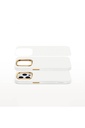 Apple iPhone 14 Pro Uyumlu Kılıf Metal Kamera Çerçeveli Recci Glaze Serisi Kapak