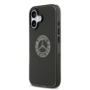 Apple iPhone 17 Uyumlu Kılıf Mercedes Benz Orjinal Lisanslı M-safe Şarj Özellikli Buzlu PC Nostaljik Yıldız Dizayn Kapak - 1