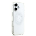 Apple iPhone 17 Uyumlu Kılıf Mercedes Benz Orjinal Lisanslı M-safe Şarj Özellikli Buzlu PC Nostaljik Yıldız Dizayn Kapak - 9