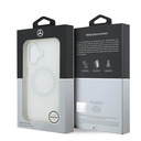 Apple iPhone 17 Uyumlu Kılıf Mercedes Benz Orjinal Lisanslı M-safe Şarj Özellikli Buzlu PC Nostaljik Yıldız Dizayn Kapak - 14