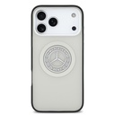 Apple iPhone 17 Pro Max Uyumlu Kılıf Mercedes Benz Orjinal Lisanslı M-safe Şarj Özellikli Çift Katmanlı PC Nostaljik Yıldız Dizayn Kapak - 14