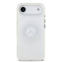 Apple iPhone 17 Air Uyumlu Kılıf Mercedes Benz Orjinal Lisanslı M-safe Şarj Özellikli Buzlu PC Nostaljik Yıldız Dizayn Kapak - 2