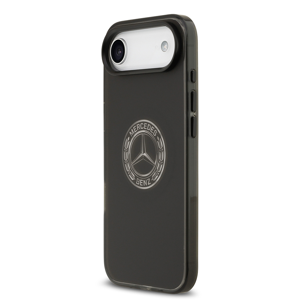Apple iPhone 17 Air Uyumlu Kılıf Mercedes Benz Orjinal Lisanslı M-safe Şarj Özellikli Buzlu PC Nostaljik Yıldız Dizayn Kapak - 7
