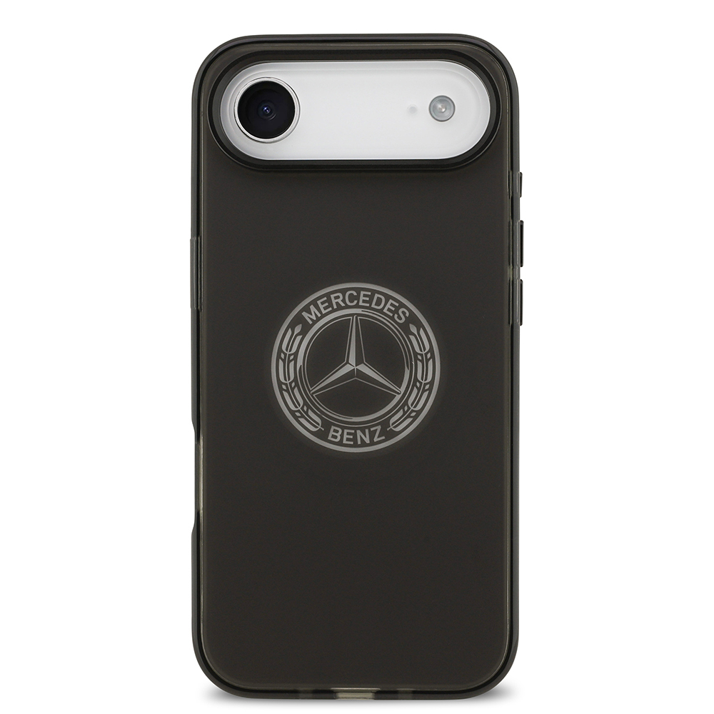 Apple iPhone 17 Air Uyumlu Kılıf Mercedes Benz Orjinal Lisanslı M-safe Şarj Özellikli Buzlu PC Nostaljik Yıldız Dizayn Kapak - 8