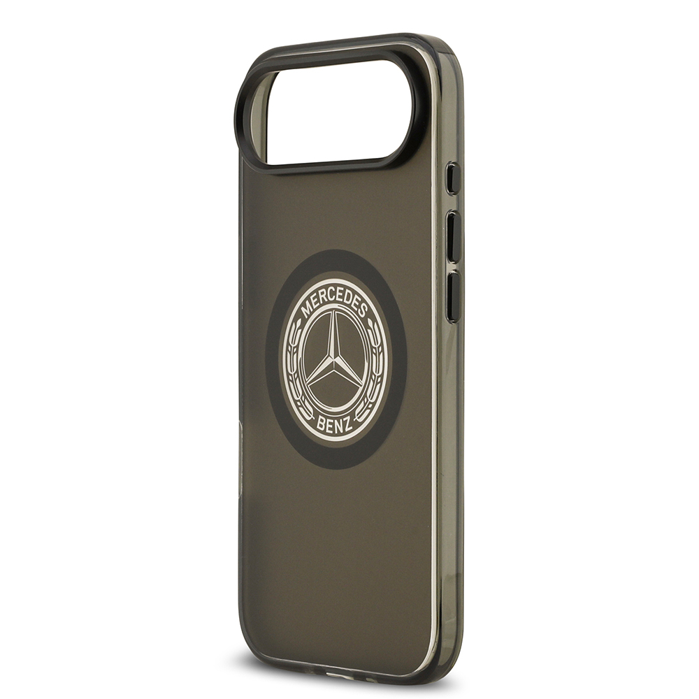 Apple iPhone 17 Air Uyumlu Kılıf Mercedes Benz Orjinal Lisanslı M-safe Şarj Özellikli Buzlu PC Nostaljik Yıldız Dizayn Kapak - 11