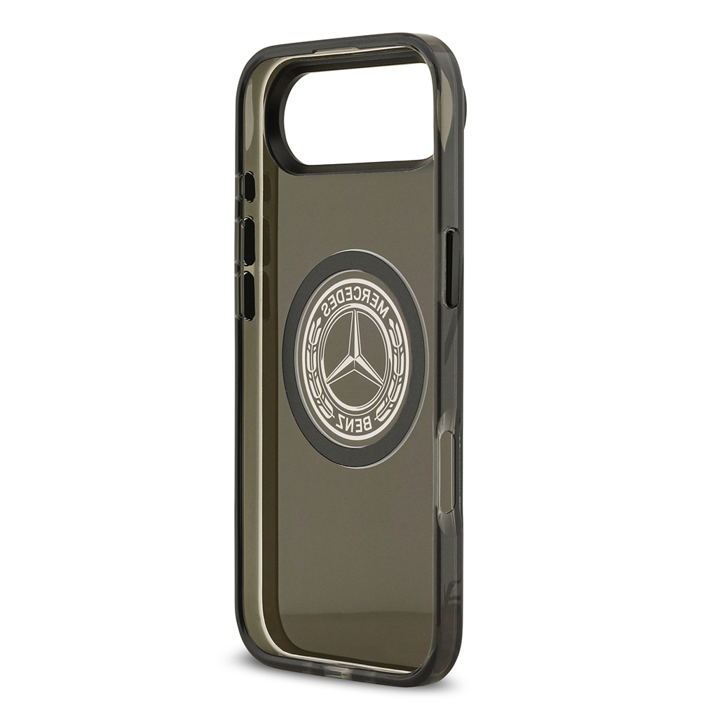 Apple iPhone 17 Air Uyumlu Kılıf Mercedes Benz Orjinal Lisanslı M-safe Şarj Özellikli Buzlu PC Nostaljik Yıldız Dizayn Kapak - 12