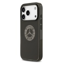 Apple iPhone 17 Pro Uyumlu Kılıf Mercedes Benz Orjinal Lisanslı M-safe Şarj Özellikli Buzlu PC Nostaljik Yıldız Dizayn Kapak - 1