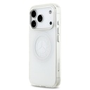Apple iPhone 17 Pro Uyumlu Kılıf Mercedes Benz Orjinal Lisanslı M-safe Şarj Özellikli Buzlu PC Nostaljik Yıldız Dizayn Kapak - 7