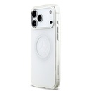 Apple iPhone 17 Pro Max Uyumlu Kılıf Mercedes Benz Orjinal Lisanslı M-safe Şarj Özellikli Buzlu PC Nostaljik Yıldız Dizayn Kapak - 1