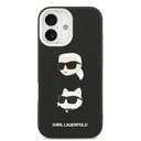 Apple iPhone 17 Uyumlu Kılıf Karl Lagerfeld Orjinal Lisanslı Metal Logolu K&C Heads Pin Kapak - 2