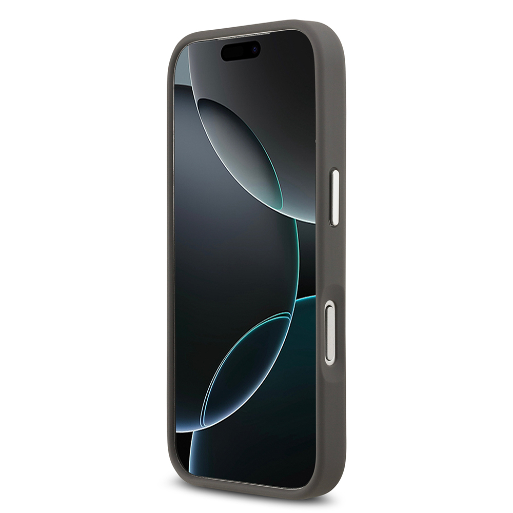 Apple iPhone 17 Pro Uyumlu Kılıf Karl Lagerfeld Orjinal Lisanslı Metal Logolu K&C Heads Pin Kapak - 4