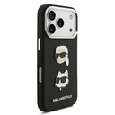 Apple iPhone 17 Pro Uyumlu Kılıf Karl Lagerfeld Orjinal Lisanslı Metal Logolu K&C Heads Pin Kapak - 9